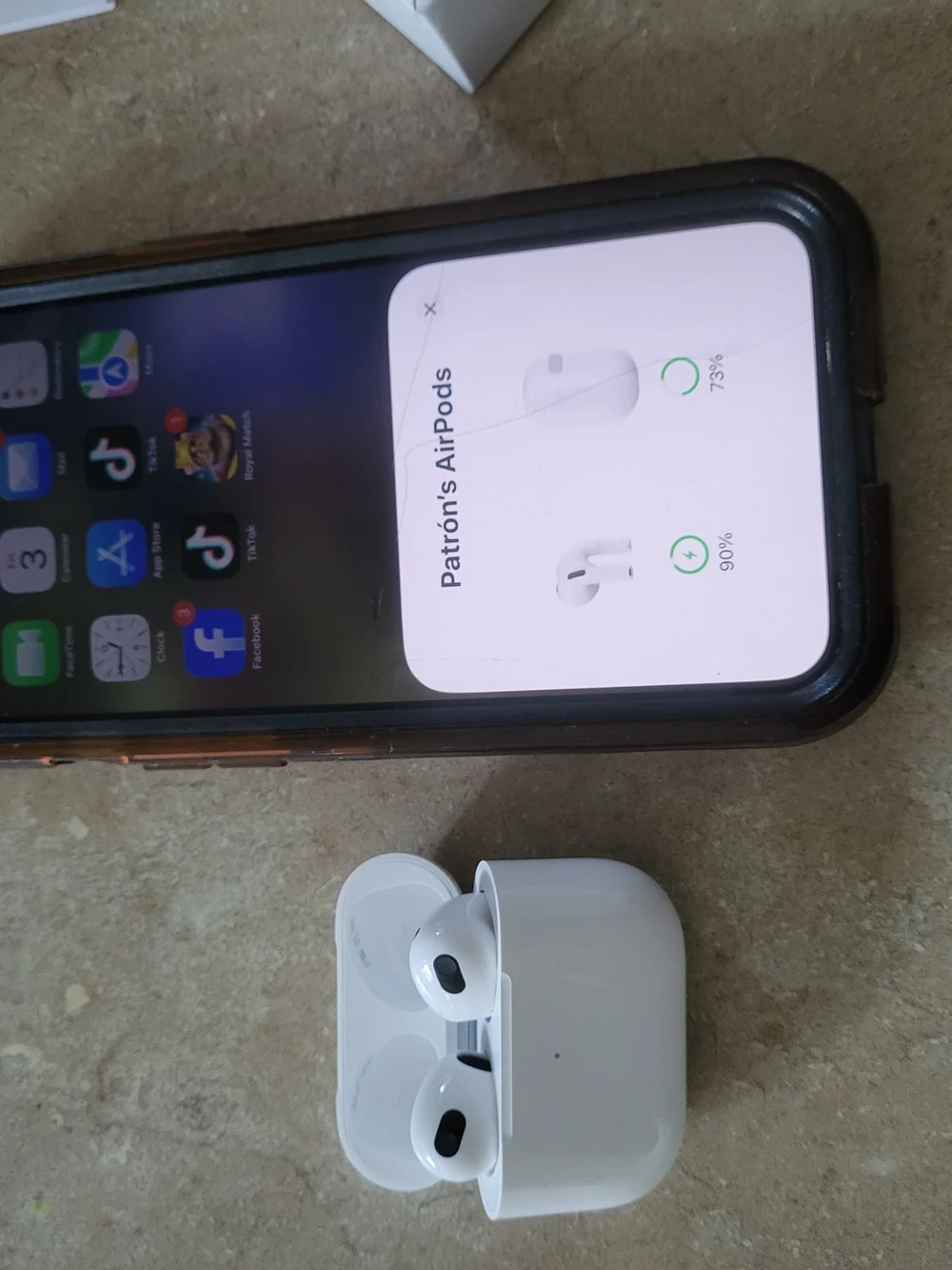 Apple AirPods Pro Charging Case with Lightning Cable - White